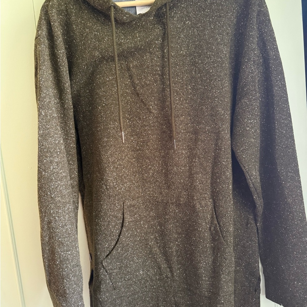 Men's Classic Brown Hoodie Sweater
